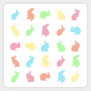 Pastel Bunnies Magnet